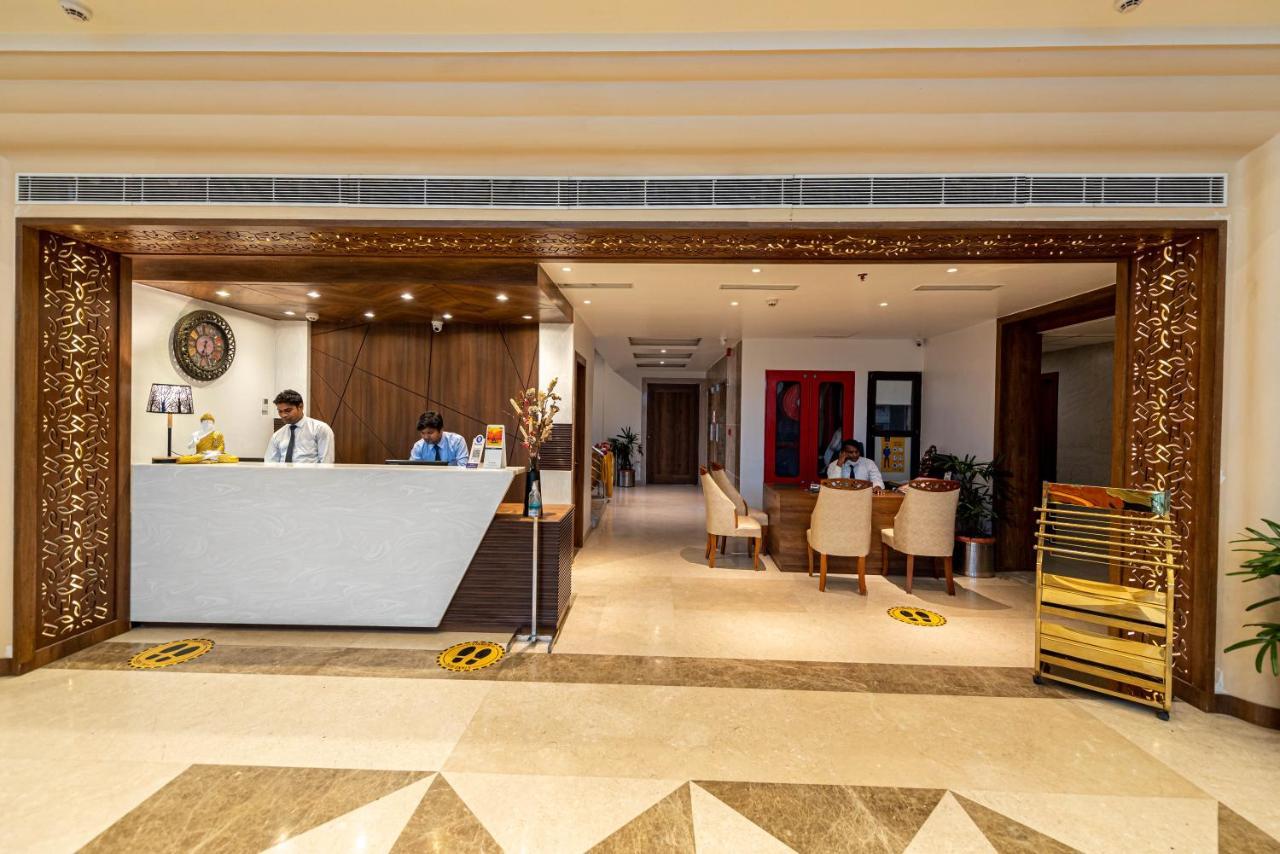 The Elite Lucknow Convention Hotel Exterior foto